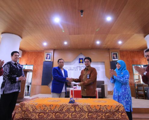 FTSP UII Lakukan MoU Bersama BPTK Adakan Program Distance Learning
