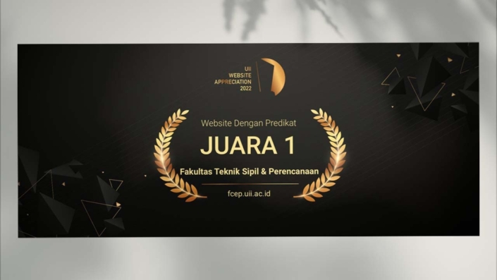 Sertifikat juara 1 uiiweb