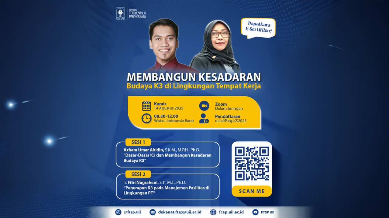 FTSP UII Gelar Webinar K3