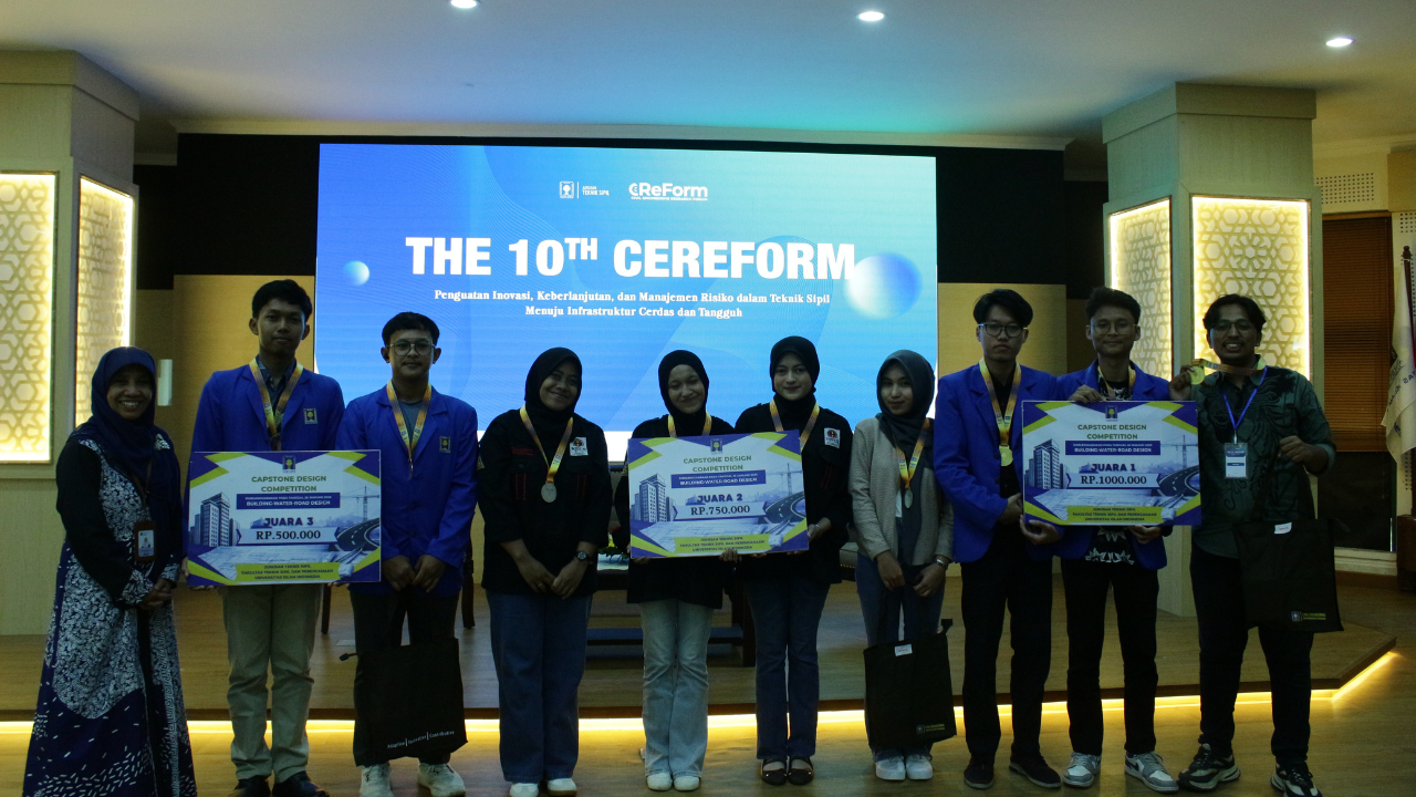 Jurusan Teknik Sipil Gelar The 10th CEREFORM