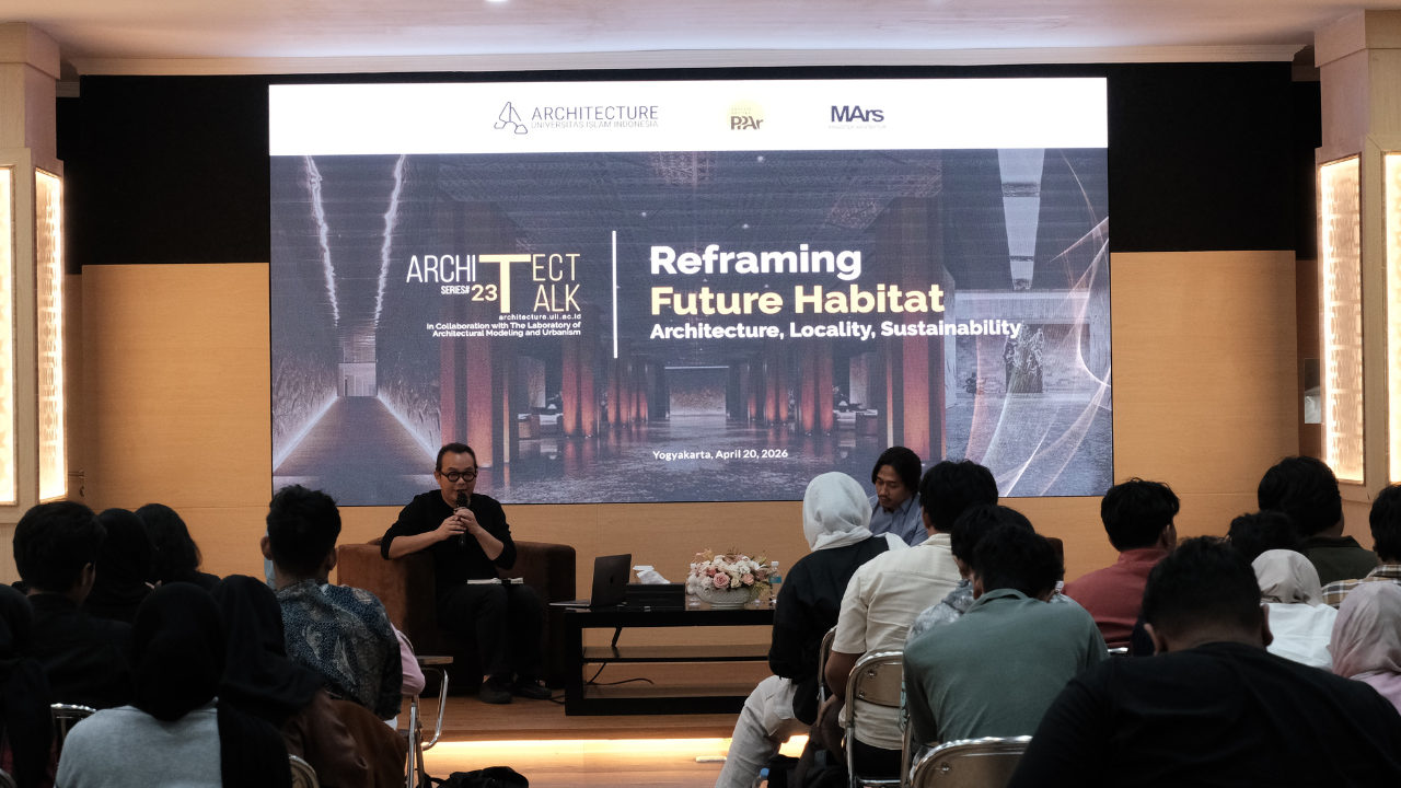 Architect Talk Series #23: Reframing Masa Depan Habitat Berkelanjutan