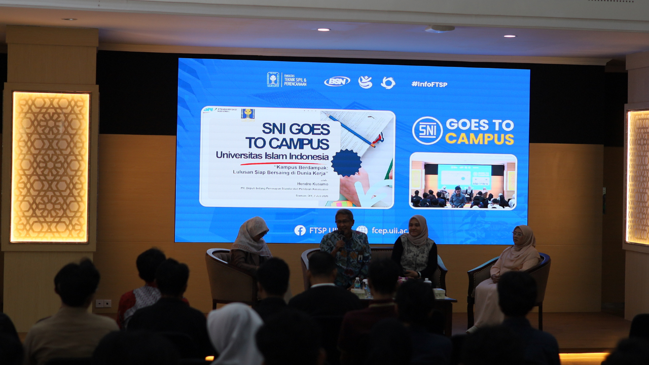 FTSP UII dan BSN Gelar SNI Goes to Campus, Dorong Lulusan Siap Bersaing di Dunia Kerja